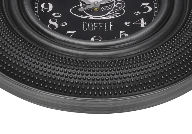 Alt view image 3 of 4 - Clocks, 20" Round, Charcoal Grey, Transitional