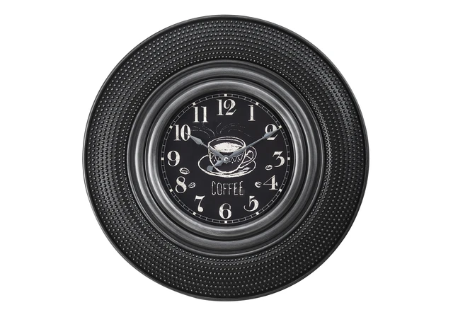 Alt view image 2 of 4 - Clocks, 20" Round, Charcoal Grey, Transitional
