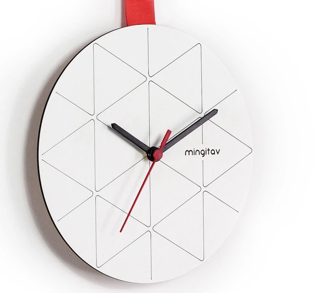 Main image of Minuet Wall Clock Red