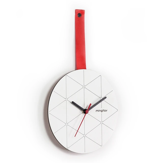 Alt view image 3 of 5 - Minuet Wall Clock Red