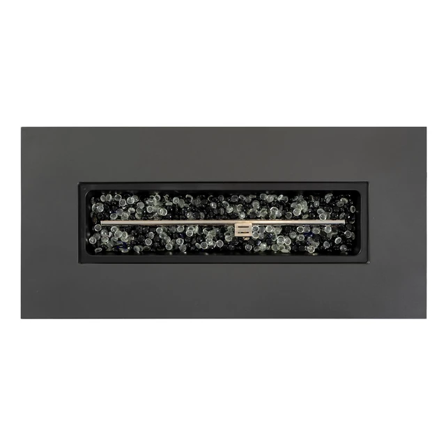 Alt view image 6 of 7 - Rectangular Metal LED Firetable