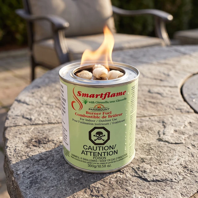 Alt view image 4 of 5 - SMARTFLAME Fuel with Citronella