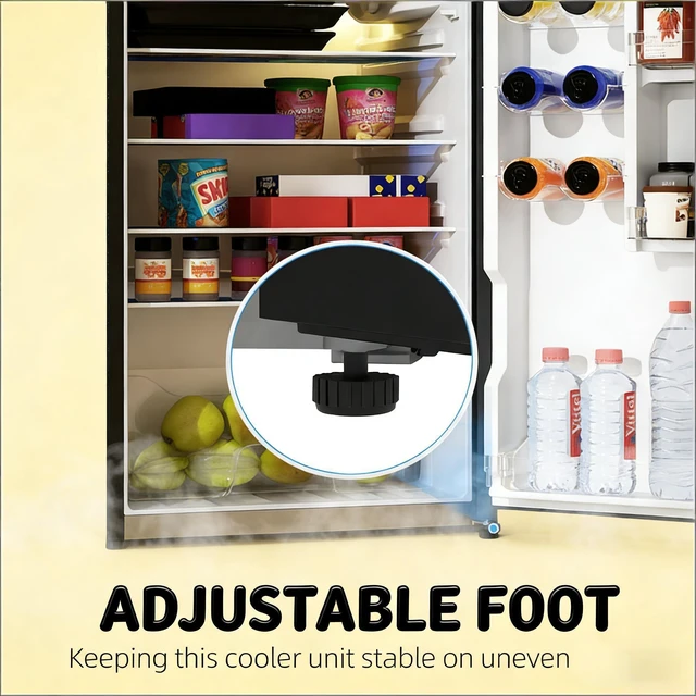 Alt view image 4 of 7 - Compact Refrigerator,Office Small Fridge,Convenient Refrigerator