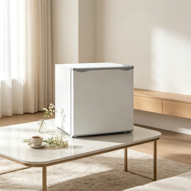 Alt view image 4 of 7 - Compact Single-Door Mini Fridge,Space-Saving Refrigerator,Versatile Mini Cooler