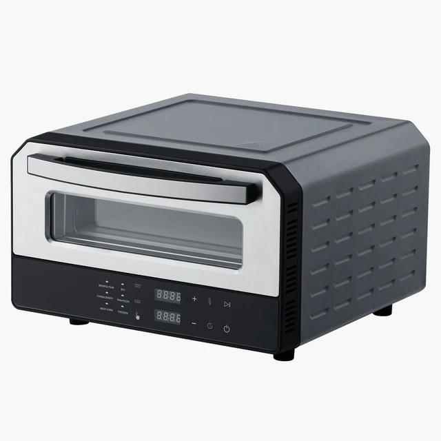 Alt view image 6 of 7 - 12 Inch Electric Pizza Oven with Pizza Stone 750 Max Temp Pizza Maker