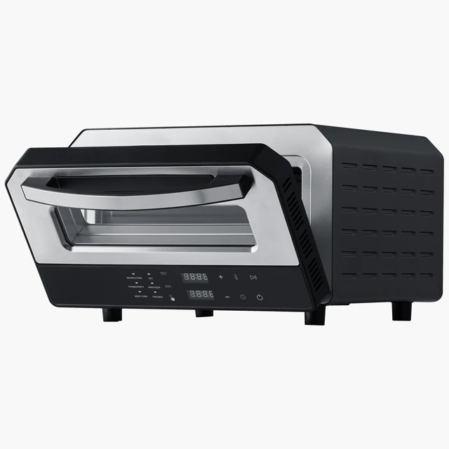 Alt view image 7 of 7 - 12 Inch Electric Pizza Oven with Pizza Stone 750 Max Temp Pizza Maker