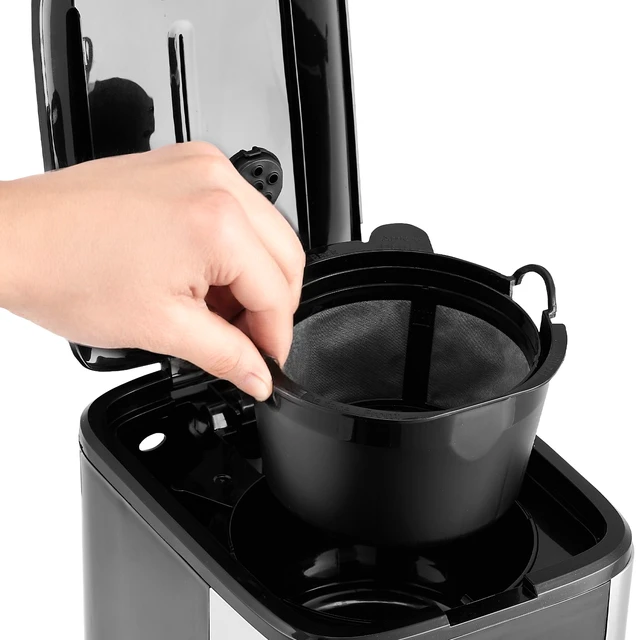 Alt view image 5 of 7 - Programmable Coffee Maker, 12 Cup Programmable Drip Coffee Makers with Touch Screen, 4-Hour Keep Warm Coffee Makers Drips, 2 Brew Strengths Drip Coffee Machine for Home, 24-Hour Programmable