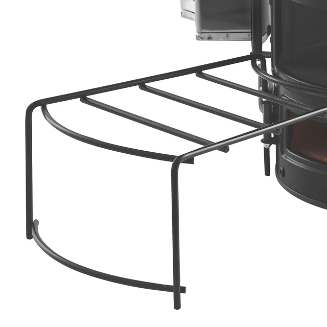 Alt view image 6 of 7 - Camping Rocket Stove, Wood Burning Portable Rocket Stove with Carrying Bag for Backpacking, SPCC Steel, Double Door, Burn Twigs, Sticks or Charcoals for Outdoor Cooking, Backyard, Camp Cooking