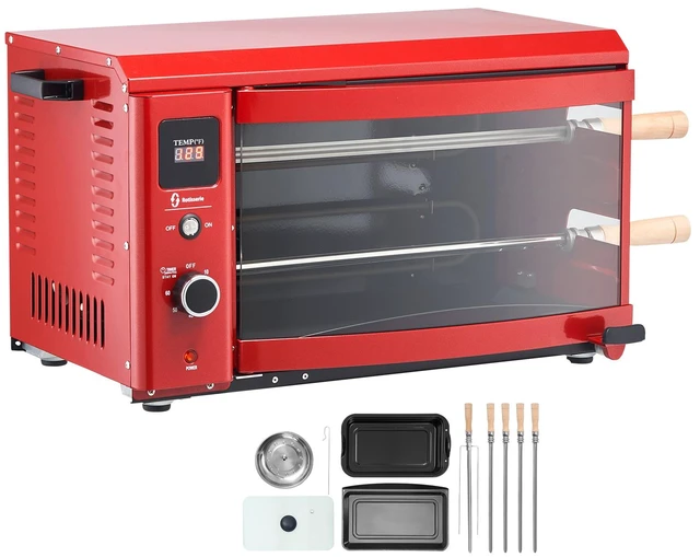 Main image of Shawarma Grill Machine, 2 Strings of Barbecue Capacity, Chicken Shawarma Cooker Machine, Electric Broiler Gyro Rotisserie Oven Doner Kebab Machine, for Home Restaurant Kitchen Parties