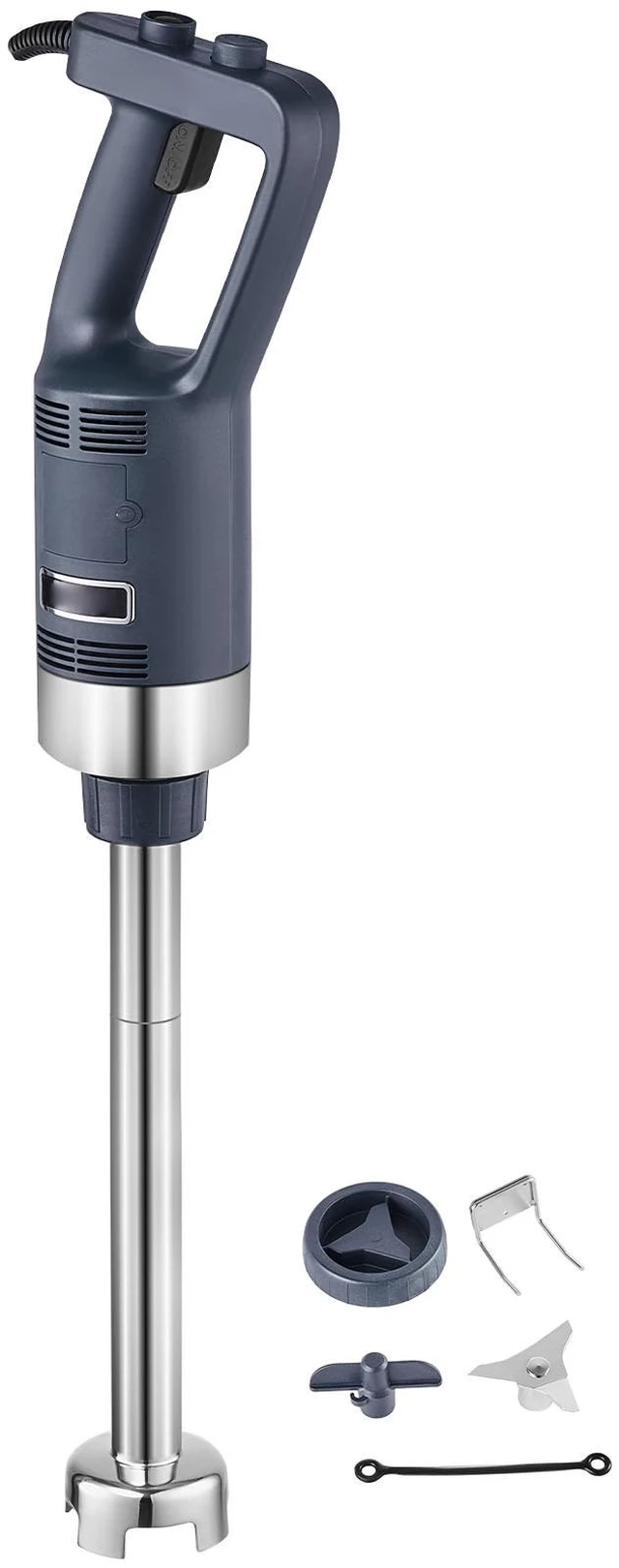 Main image of Commercial Immersion Blender, 500W Heavy Duty Hand Mixer, 16 inch Stepless Variable Speed Mixer with Stainless Steel Blade, Multi-Purpose Portable Mixer for Soup, Sauces, Mashed Potatoes, Cream