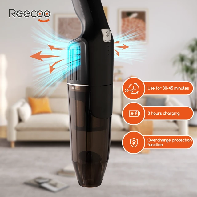 Alt view image 4 of 7 - Cordless Stick/Handheld Vacuum Cleaner, 10-17Kpa 2-Level Powerful Suction,Fast Charging-Use Durable,Latest Household Vacuum Cleaners for Cleaning Flooring, Carpets, Sofas, Car Seat,Hair and Dust