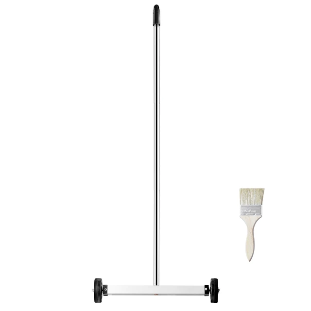 Alt view image 5 of 7 - Magnetic Sweeper with Wheels 15inch Mini 8 lbs Capacity Adjustable Handle