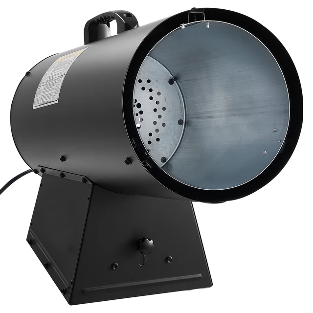 Alt view image 2 of 7 - Propane Heater, 125000BTU Forced Air Propane Heater with Stepless Temp Settings & security Protection, Portable Garage/Shop Barrel Heater for Garages, Job Sites,Indoor/Outdoor