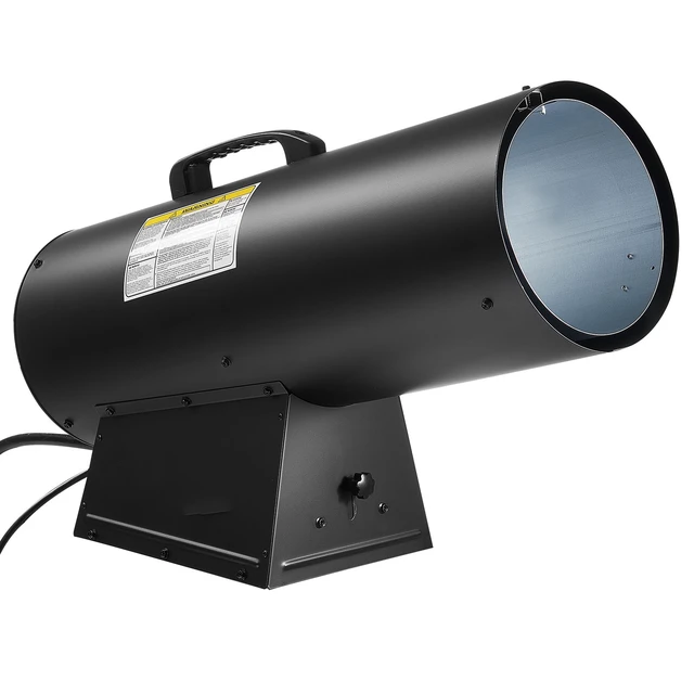 Alt view image 5 of 7 - Propane Heater, 125000BTU Forced Air Propane Heater with Stepless Temp Settings & security Protection, Portable Garage/Shop Barrel Heater for Garages, Job Sites,Indoor/Outdoor