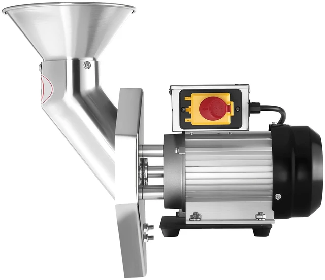 Main image of 550W Electric Fruit Apple Crusher, SUS304 Desktop Crushing Machine, Grinds Whole Apples Up to 2.76" Dia, 60 KG/H Capacity, Cider Press for Apples, Pears, Pineapple, Guava, Carrot, Potato