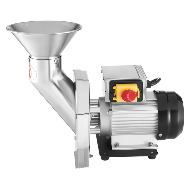 Alt view image 4 of 7 - 550W Electric Fruit Apple Crusher, SUS304 Desktop Crushing Machine, Grinds Whole Apples Up to 2.76" Dia, 60 KG/H Capacity, Cider Press for Apples, Pears, Pineapple, Guava, Carrot, Potato