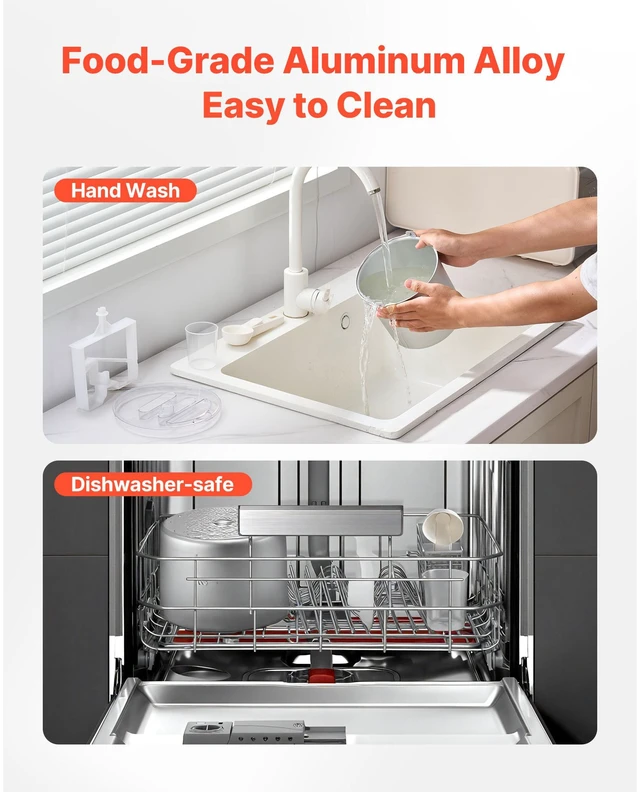 Alt view image 6 of 7 - Automatic Ice Cream Maker with Built-in Compressor, 2 Quart No Pre-freezing Gelato Maker, Electric Sorbet-Maker, 3 Modes Compressor Ice Cream Machine for Home Kitchen