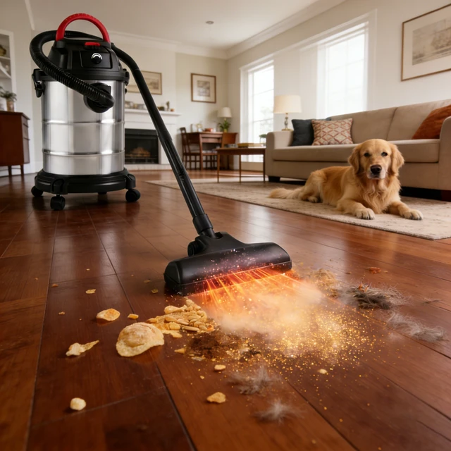 Alt view image 2 of 7 - Wet Dry Vac, 8 Gallon, 6 Peak HP, 3 in 1 Shop Vacuum with Blowing Function, Wet/Dry Vacuum to Clean Floor, Upholstery, Gap, Car, Black