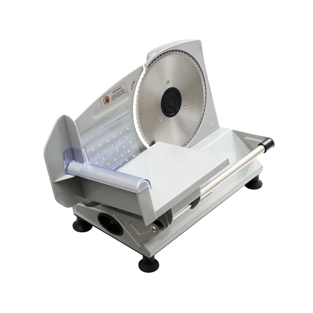 Alt view image 4 of 7 - Meat Slicer, 6.7 inch 150W Electric Deli Slicer Machine with two SUS420 Blades, 0-0.6 inch Adjustable Thickness, ETL Certified Home Food-Slicer for Meat, Ham, Baguett, Steak, ETL Approved