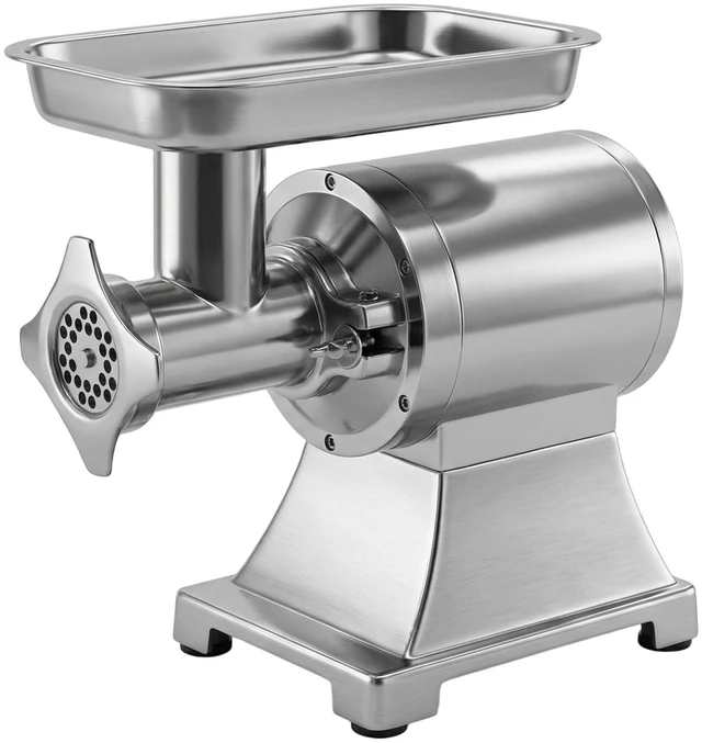 Main image of Commercial Meat Grinder, 9.2 Lbs/Min Capacity, #12 Electric Meat Mincer with 2 Plates, 3 Sausage Stuffing Tubes & Kibbe Kit, 750W/1HP Sausage Maker for Home Kitchens & Restaurants, ETL Listed