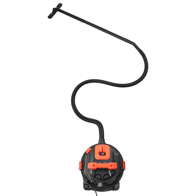 Alt view image 5 of 7 - Shop Vac, 8 Gallon Wet Dry Shop Vacuum, 6 Peak HP with One-Button Self-Cleaning, Dual-Filter, 900W Input Power, 1.25in x 7ft Hose, 9.8ft Cord, Metal Tank for Jobsite, Workshop, Garage, Home