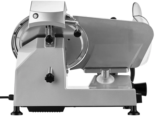 Main image of 10" Commercial Meat Slicer, 240W Electric Deli Food Slicer with Carbon Steel Blade, Built-In Sharpener & 0-0.47" Adjustable Thickness for Frozen Meat, Ham, Baguett, Steak, UL Approved