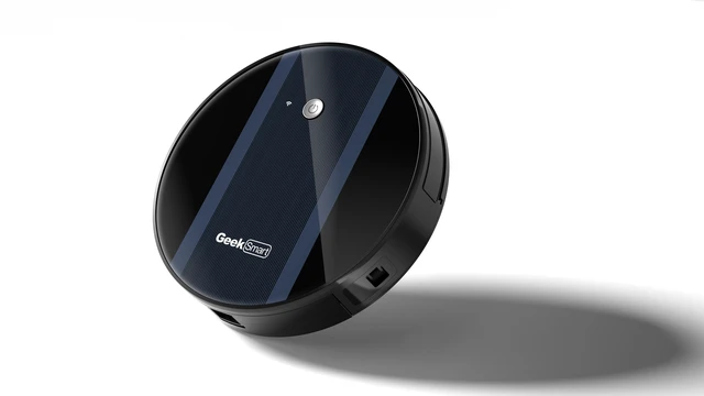 Alt view image 2 of 6 - Geek Smart Robot Vacuum Cleaner G6, Ultra-Thin, 1800Pa Strong Suction, Automatic Self-Charging, Wi-Fi Connectivity, App Control, Custom Cleaning, 100mins Run Time(Ban on Amazon)