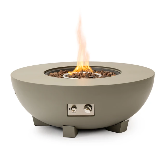 Alt view image 5 of 7 - 36_inch Round Iron Fire Pit Table