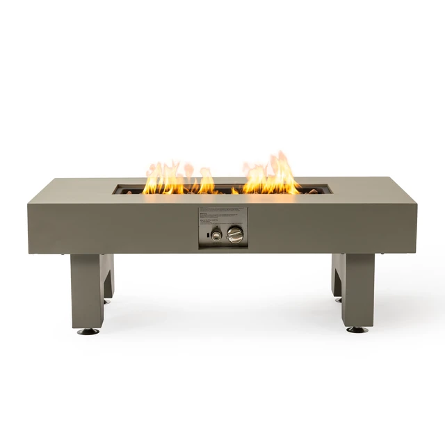 Alt view image 5 of 7 - 42_inch Iron Fire Pit Table