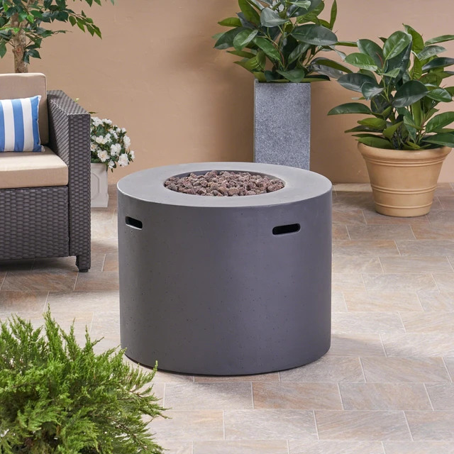 Alt view image 3 of 7 - 31" ROUND MGO FIRE PIT- 40 000 BTU