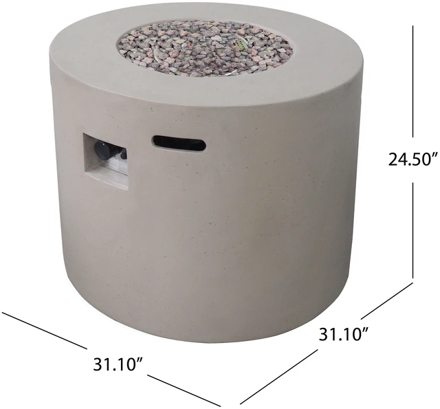 Alt view image 4 of 7 - 31" ROUND MGO FIRE PIT- 40 000 BTU