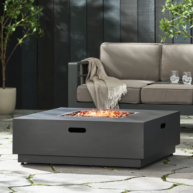 Alt view image 4 of 7 - WELLINGTON 40 SQUARE FIRE PIT-50