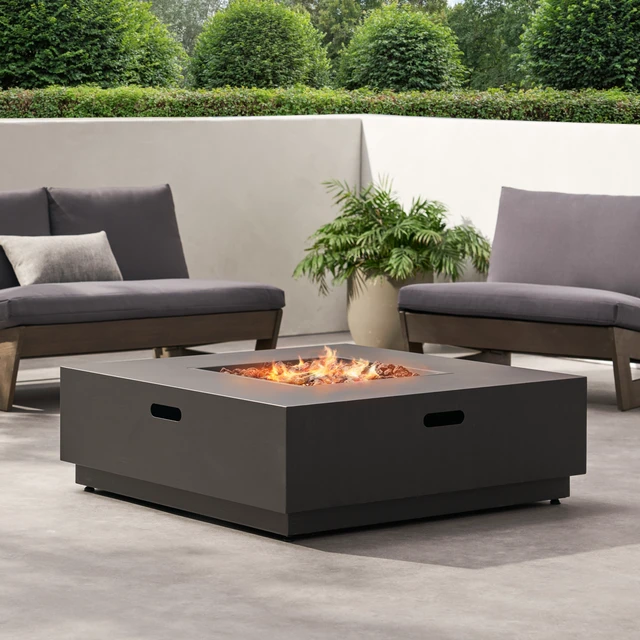 Alt view image 6 of 7 - WELLINGTON 40 SQUARE FIRE PIT-50