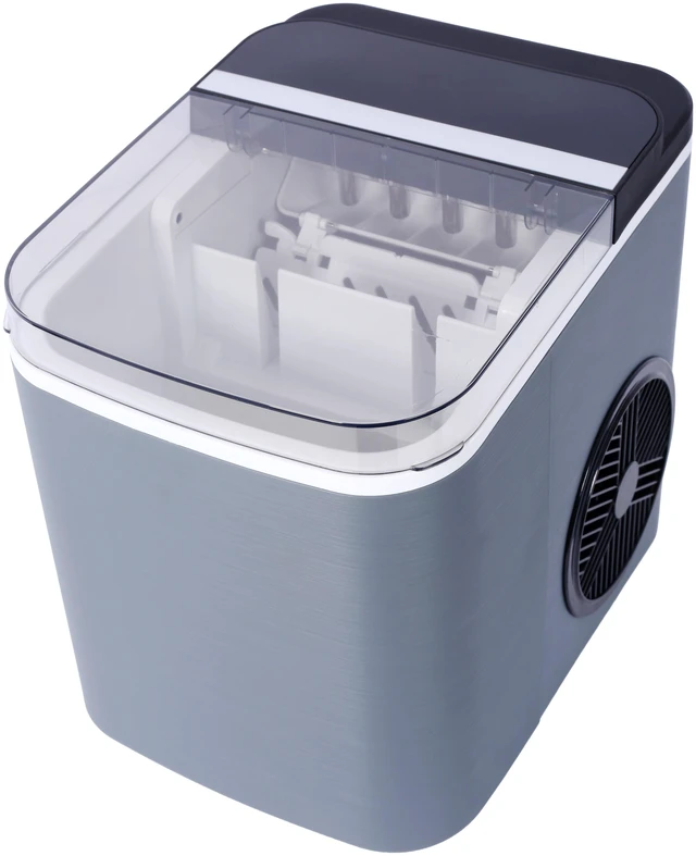 Alt view image 2 of 7 - Ice Maker Countertop, Portable Ice Machine, Self-Cleaning Ice Makers with Basket and Scoop, 9 Cubes in 6 Mins, 26 lbs per Day, Ideal for Home, Kitchen,ETL and FDA certificate.