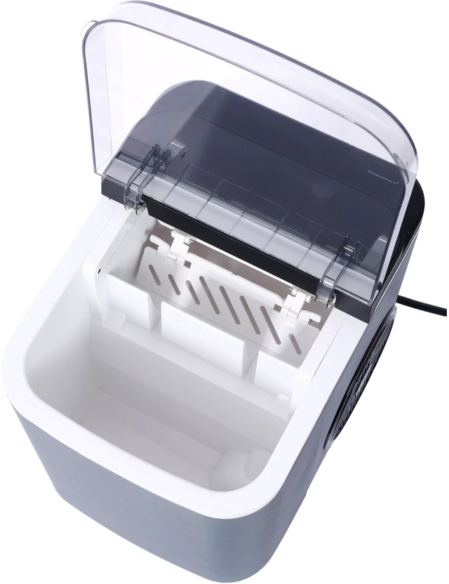 Alt view image 4 of 7 - Ice Maker Countertop, Portable Ice Machine, Self-Cleaning Ice Makers with Basket and Scoop, 9 Cubes in 6 Mins, 26 lbs per Day, Ideal for Home, Kitchen,ETL and FDA certificate.