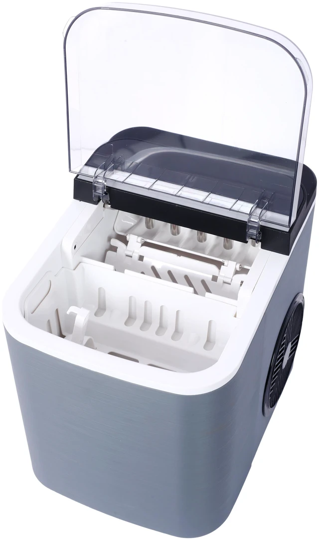 Alt view image 5 of 7 - Ice Maker Countertop, Portable Ice Machine, Self-Cleaning Ice Makers with Basket and Scoop, 9 Cubes in 6 Mins, 26 lbs per Day, Ideal for Home, Kitchen,ETL and FDA certificate.