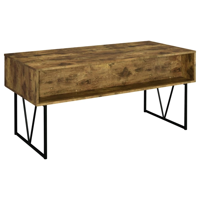 Alt view image 6 of 7 - Sonoma Rustic Nutmeg 4-Drawer Writing Desk