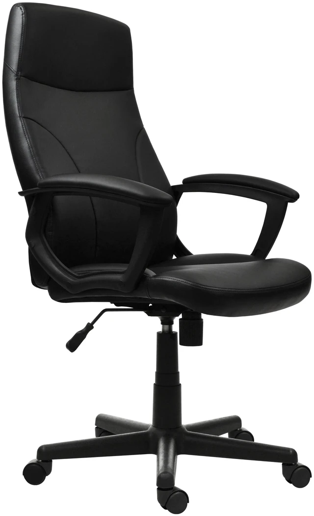 Alt view image 2 of 7 - Medium Back Executive Office Chair, Black