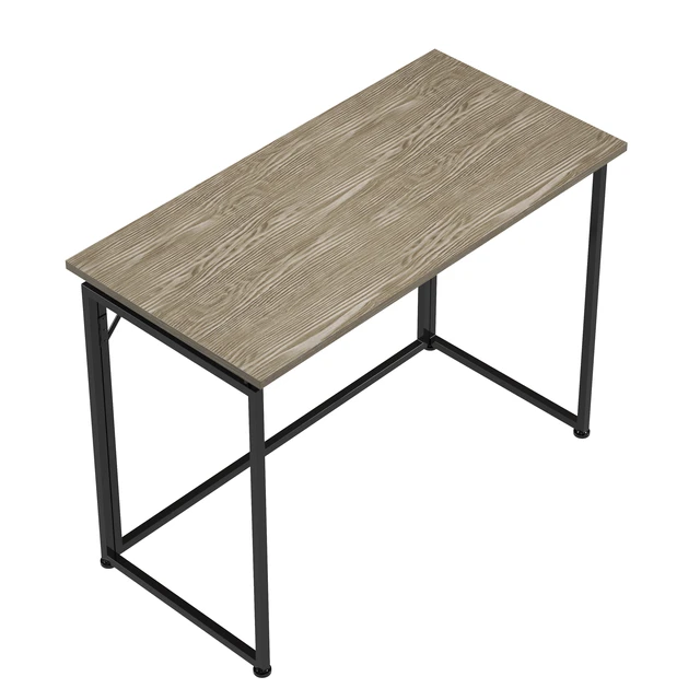 Alt view image 7 of 7 - Space Saving Folding Desk - Grey