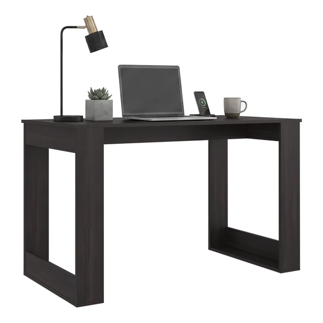 Alt view image 2 of 7 - Oviedo Writing Desk Classic Home Office Solution for Remote Learning and Work Functionality Featuring Spacious Tabletop and Durable Design Engineered for Modern Task Management