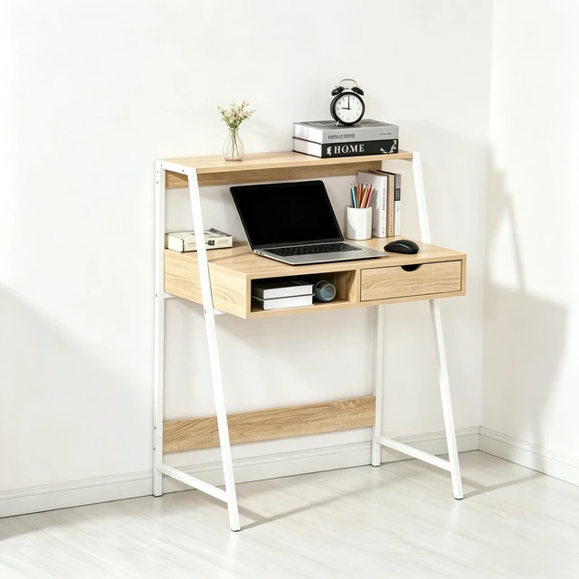 Alt view image 2 of 5 - Modern-Style Writing Desk,Computer Desk,Office desk