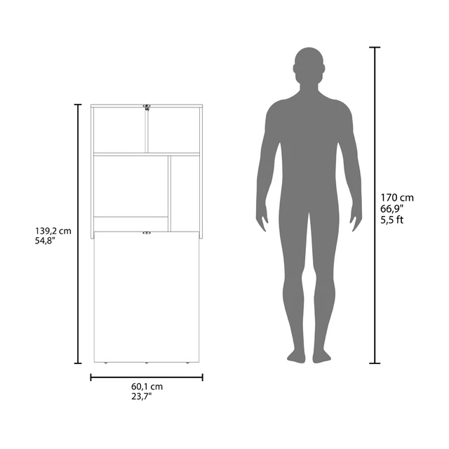 Alt view image 4 of 7 - Virgin Floating table, Office, White