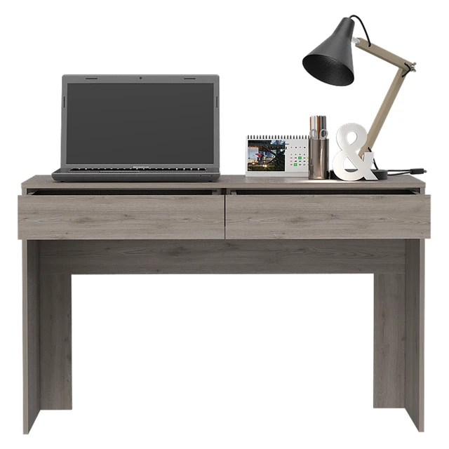 Alt view image 5 of 7 - Acre Writing Computer Desk, Two Drawers