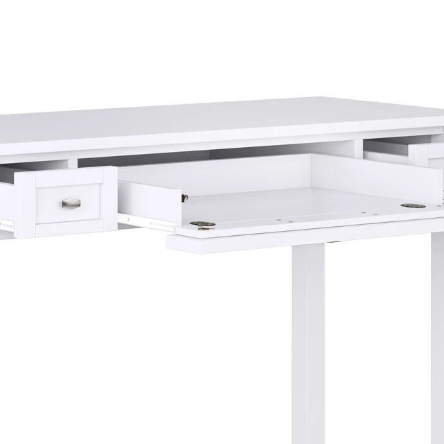 Alt view image 3 of 7 - Warm Shaker - Desk - White