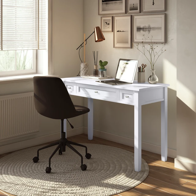 Alt view image 7 of 7 - Warm Shaker - Desk - White