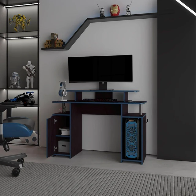 Main image of Arimo Gaming Desk, Office, Black
