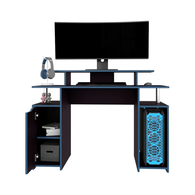 Alt view image 3 of 5 - Arimo Gaming Desk, Office, Black