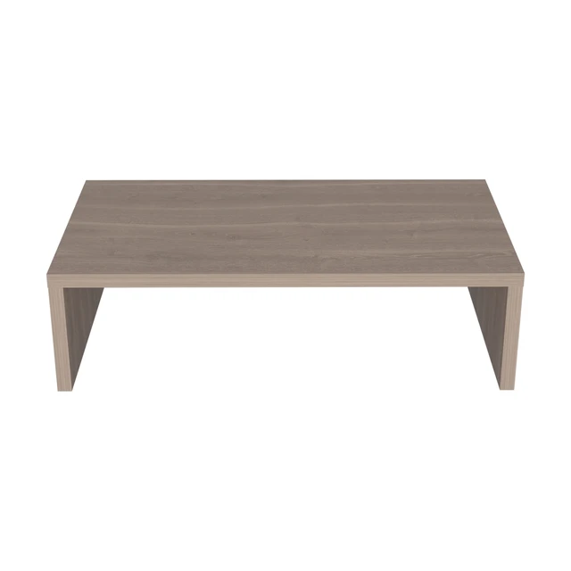 Alt view image 5 of 7 - Sells monitor stand in melamine and particule board,white oak