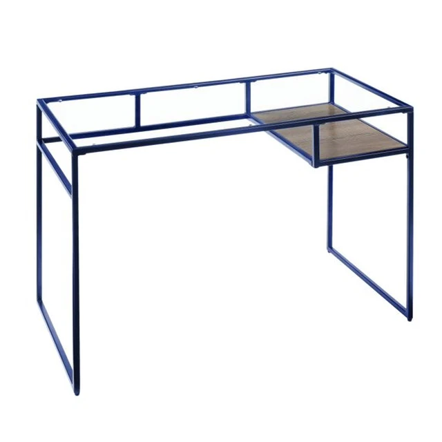 Alt view image 2 of 6 - Dexter Blue Rectangular Writing Desk