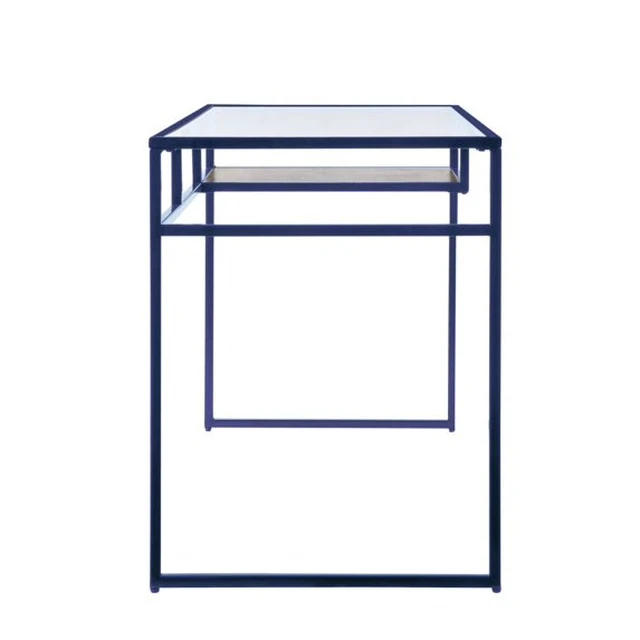 Alt view image 4 of 6 - Dexter Blue Rectangular Writing Desk